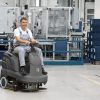 Karcher scrubber drier ride on B 90
