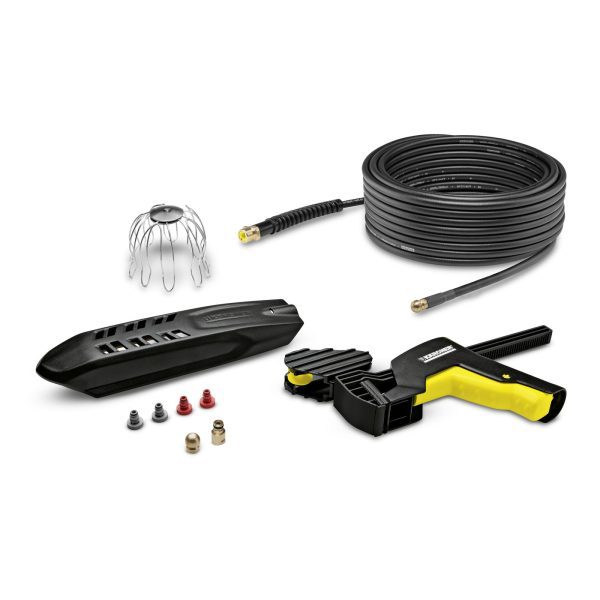 Karcher gutter and pipe cleaning kit
