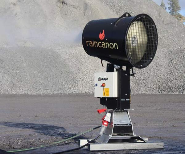 Raincanon dust suppression equipment